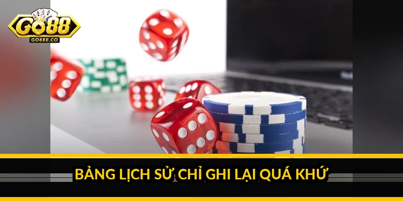 Đọc lịch sử xí ngầu Sic Bo: bảng lịch sử nói lên điều gì Bảng lịch sử chỉ ghi lại quá khứ